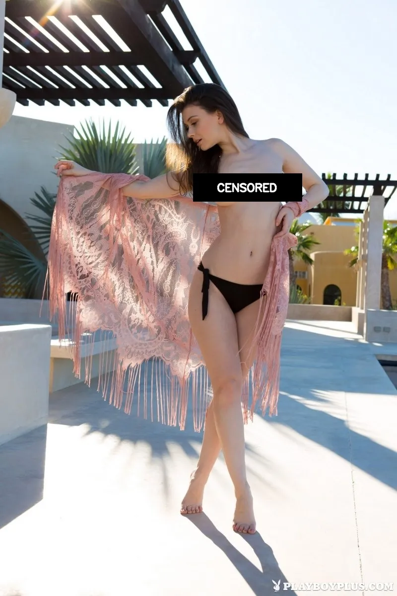 Professional model photography with soft lighting